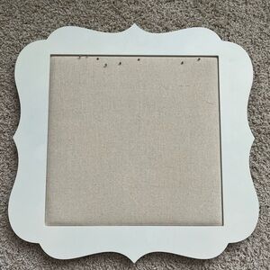 White Framed Bulletin Board